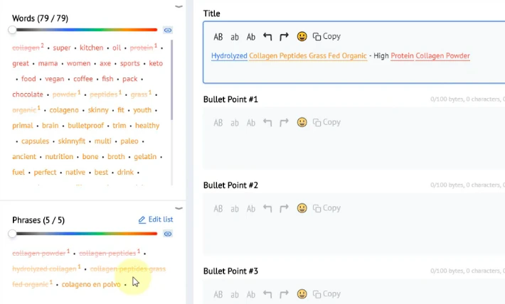 optimize amazon product listing