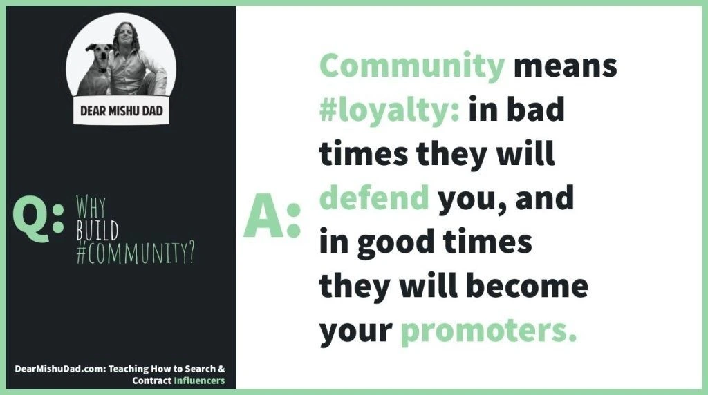 Community quote