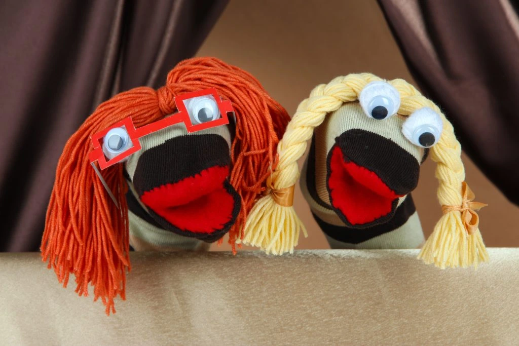 sock puppets