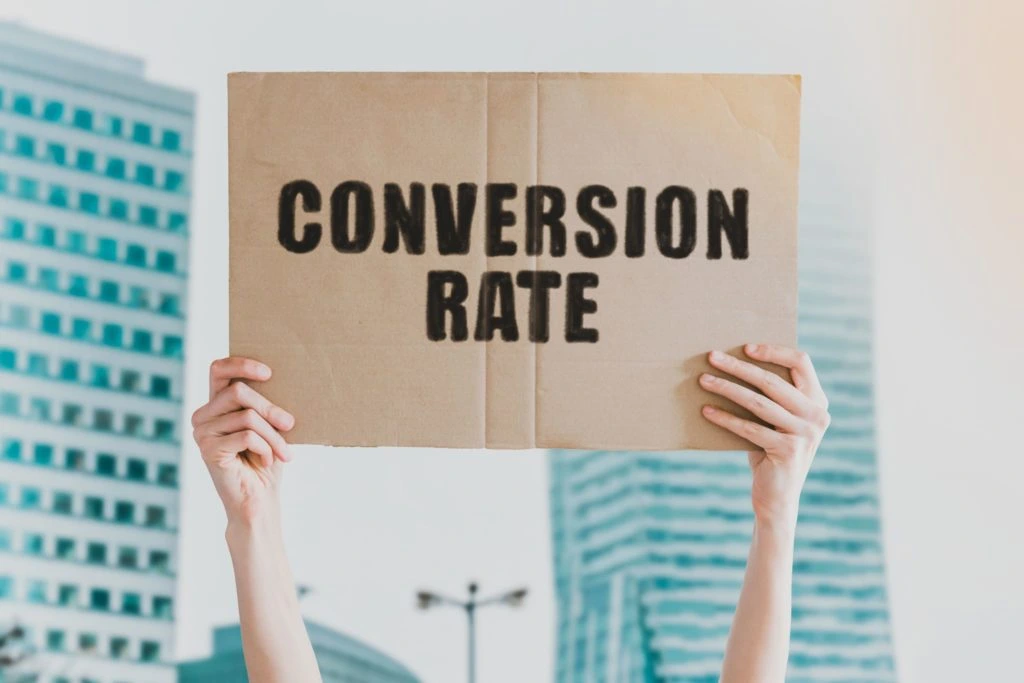 conversion rate