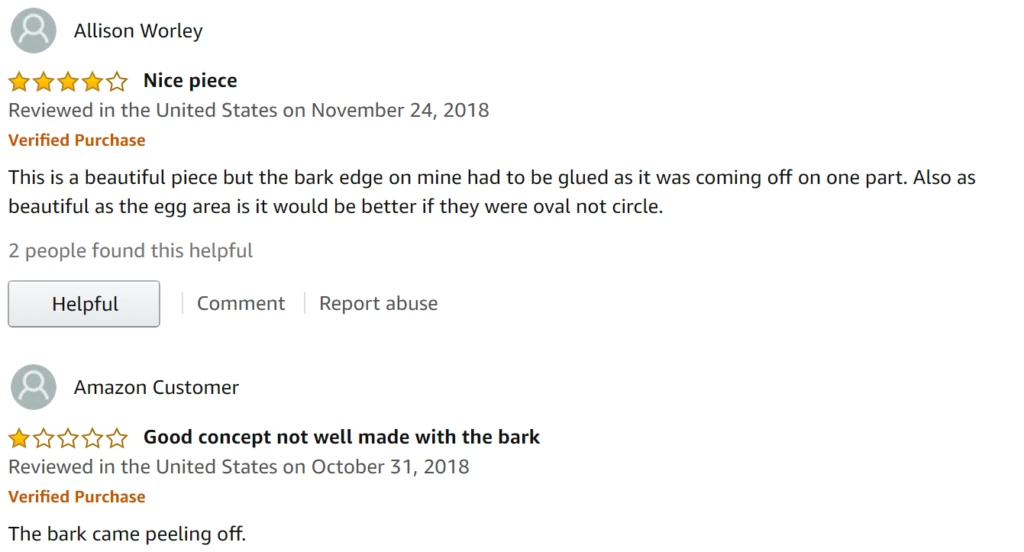 Amazon product reviews