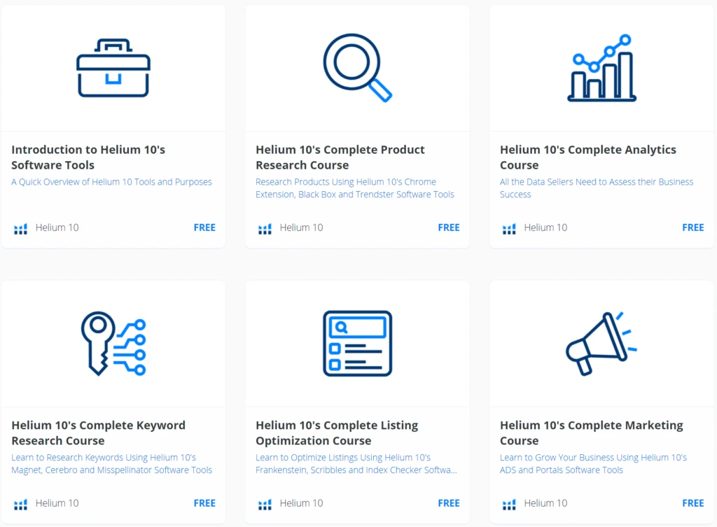 structured program for mastering helium 10 tools