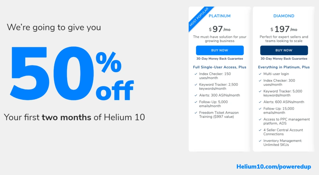 helium 10 offer