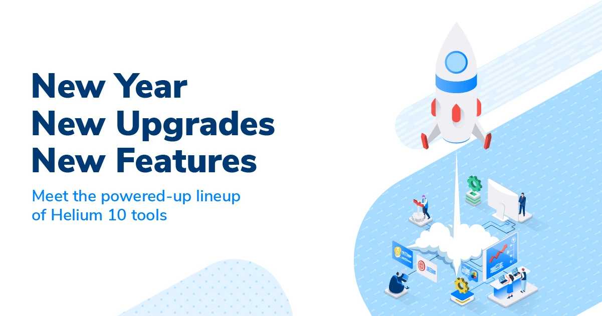 Helium 10 new year, new features webinar 2021