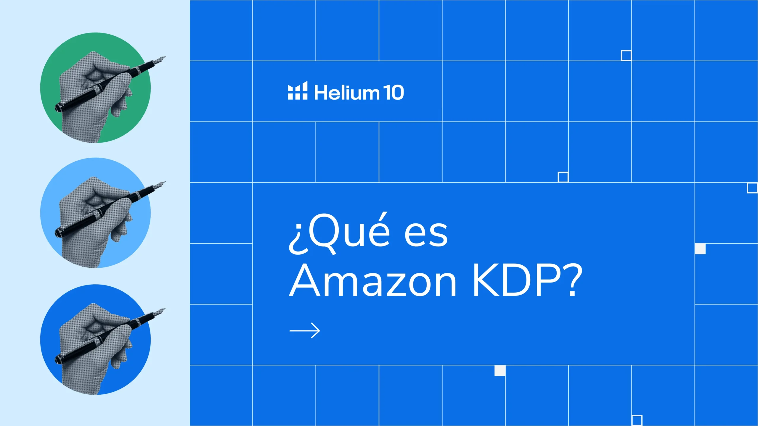 Introducción Amazon KDP revolucionó efectivamente el panorama editorial, democratizando el proceso de escritura de un libro y ofreciendo oportunidades para que los autores compartan sus historias con el mundo. A través de Amazon KDP, los autores tienen la oportunidad de superar las barreras de los libros impresos para llegar a una amplia audiencia y ganar visibilidad en el mercado del libro digital. Ha brindado a numerosos escritores la capacidad de tomar el control de su experiencia editorial y conectar con lectores de todo el mundo, transformando completamente el sector editorial y ofreciendo a los autores la oportunidad de llegar directamente a su audiencia. ¿Qué es Amazon KDP? Amazon KDP significa Amazon Kindle Direct Publishing, que es una plataforma de autoedición ofrecida por Amazon que permite a los autores y editores publicar y distribuir sus libros en formato digital para dispositivos y aplicaciones Kindle. Con KDP, los autores pueden cargar fácilmente su manuscrito, el diseño de la portada y establecer el precio del libro, poniéndolo a la venta en Amazon Kindle Store. Supere a sus competidores Logre más resultados en menos tiempo Maximice sus resultados e impulse el éxito con el conjunto completo de soluciones de Amazon y Walmart de Helium 10. Registrate gratis ¿Cómo funciona Amazon KDP? Amazon Kindle Direct Publishing proporciona un proceso sencillo para que los autores publiquen libros electrónicos por su cuenta. Los autores pueden seguir estos pasos para navegar con éxito en la plataforma y llevar su trabajo al mercado. El primer paso es preparar su manuscrito en un formato digital compatible, como MOBI o ePub. Luego, pueden iniciar sesión en su cuenta de Amazon KDP y seleccionar qué tipo de libro desean cargar. Siga las instrucciones de carga completando los detalles esenciales del libro para optimizar la visibilidad y el alcance de su libro. Esto incluye proporcionar un título de libro cautivador, un nombre de autor preciso, una descripción atractiva del libro, palabras clave relevantes y seleccionar las categorías apropiadas para garantizar que el libro llegue a su público objetivo de manera efectiva. La segunda pestaña del proceso de carga les permitirá cargar su archivo y obtener una vista previa para confirmar que su trabajo está listo para publicarse. Una portada de libro visualmente atractiva juega un papel crucial para atraer lectores. Los autores tienen la opción de crear una portada utilizando la herramienta de creación de portadas de libros electrónicos de Amazon o cargar una diseñada profesionalmente. Una portada bien diseñada puede generar interés y atraer a lectores potenciales a explorar más el libro. Los autores tienen control sobre los precios y las regalías. Ellos fijan el precio de su libro y eligen entre diferentes opciones de regalías. Pueden optar por una regalía del 35% sobre el precio de lista o una regalía del 70%, siempre que se cumplan requisitos de precios específicos. El porcentaje de regalías elegido determina las ganancias que los autores reciben por cada venta. Una vez establecidos todos los detalles, los autores pueden publicar su libro. Por lo general, el libro tarda hasta 72 horas en estar disponible en la tienda Kindle de Amazon. Para mejorar la visibilidad y el alcance, Amazon KDP proporciona varias herramientas y recursos promocionales: los autores pueden participar en promociones de libros Kindle, inscribir sus libros en Kindle Unlimited y aprovechar otras estrategias de marketing (así como Helium 10 herramientas!) para atraer más lectores y generar ventas. Los autores pueden realizar un seguimiento conveniente de las ventas de sus libros y las regalías a través del panel de Amazon. Los pagos suelen realizarse mensualmente y las ganancias se depositan directamente en la cuenta bancaria designada por el autor. Este sistema transparente permite a los autores mantenerse informados sobre el desempeño de su libro y los ingresos que genera. Siguiendo estos pasos y utilizando las herramientas promocionales disponibles, los autores pueden maximizar la visibilidad y la rentabilidad potencial de su trabajo en Amazon Kindle Direct Publishing. ¿Cualquiera puede autopublicar en Amazon? Sí, KDP permite que cualquiera publique sus libros de forma independiente en la plataforma de Amazon. Proporciona un entorno inclusivo que da la bienvenida a autores de diversos niveles de experiencia en el mundo editorial. Ya sea que sea un escritor novato, un autor establecido o simplemente se dedique a escribir como pasatiempo, KDP le ofrece la oportunidad de llegar a un amplio número de lectores. El proceso de autoedición es sencillo y fácil de usar, lo que permite a los autores mantener el control creativo sobre su contenido, diseño de portada y precios. Al eliminar la necesidad de navegar por las rutas editoriales tradicionales, KDP permite a los autores evitar intermediarios y poner rápidamente sus libros a disposición para su compra. Con KDP, cualquiera que esté dispuesto a escribir y compartir su historia puede convertirse en un autor publicado y potencialmente conectarse con millones de lectores en todo el mundo. ¿Cuáles son los beneficios de la publicación directa de Amazon Kindle? Existe una amplia variedad de beneficios para los autores que optan por autoeditar sus libros: El alcance global de Amazon es la primera ventaja significativa. Al publicar a través de KDP, los autores pueden acceder a la amplia base de clientes del mercado de Amazon. Sus libros se vuelven accesibles para lectores de todo el mundo, lo que les permite llegar a audiencias diversas en múltiples países y ampliar su número de lectores potenciales. Los autores también aprecian el control y la flexibilidad que ofrece Kindle Direct Publishing. La autoedición significa que los autores tienen total autonomía sobre su trayectoria editorial. Pueden establecer sus propios precios, realizar cambios en su libro cuando sea necesario y elegir entre varias opciones de regalías. Esta libertad permite a los autores experimentar con diferentes estrategias de marketing y promociones, lo que les permite maximizar la visibilidad de su libro e impulsar las ventas. La facilidad del proceso de publicación es otra ventaja de Amazon KDP. La plataforma proporciona una interfaz optimizada y fácil de usar, que permite a los autores cargar su manuscrito, diseñar la portada de su libro y configurar todos los detalles necesarios con facilidad. Los datos y el análisis también desempeñan un papel crucial en la estrategia editorial de un autor. KDP proporciona a los autores valiosos datos y análisis de ventas que ofrecen información sobre las tendencias de ventas, opiniones de clientes y la eficacia de los esfuerzos de marketing. Esta información permite a los autores tomar decisiones basadas en datos y optimizar su estrategia de publicación para obtener mejores resultados. ¿Es difícil la autoedición en Amazon? La autoedición en Amazon está diseñada para ser accesible y fácil de usar, lo que hace que el proceso sea relativamente sencillo. Si bien puede que no sea intrínsecamente difícil, requiere que los autores inviertan tiempo y esfuerzo en el proceso. Con una preparación adecuada, atención al detalle y un compromiso continuo con el marketing, los autores pueden recorrer el camino de la autoedición y aumentar sus posibilidades de éxito. Además, los autores pueden encontrar recursos, guías y comunidades en línea que brindan apoyo e información para ayudarlos en el camino. ¿Qué tipos de libros se venden más en Amazon KDP? Varios tipos de libros pueden venderse bien, según la demanda del mercado, las tendencias y las preferencias de los lectores. Si bien no existe una fórmula definitiva para garantizar el éxito, las siguientes categorías de libros históricamente han tenido buenos resultados: Bestsellers de ficción: Los géneros populares como el romance, el misterio/suspense, la ciencia ficción y la fantasía tienden a tener una gran base de lectores en Amazon. En estos géneros son esenciales historias interesantes, personajes identificables y tramas bien elaboradas. Bestsellers de no ficción: Los libros de autoayuda, desarrollo personal, negocios y relacionados con la salud han tenido una gran demanda en Amazon. Los lectores suelen buscar consejos prácticos, orientación e información que puedan ayudarles a mejorar sus vidas o adquirir nuevas habilidades. Libros especializados de géneros específicos: Existe un mercado para géneros especializados como misterios acogedores, romance paranormal, fantasía urbana y ficción histórica. Estos géneros atraen a lectores dedicados que buscan activamente libros dentro de su nicho preferido. Libros para niños: Los libros ilustrados para niños, los de lectura temprana y la ficción de grado medio tienen una audiencia significativa en Amazon. Ilustraciones atractivas, contenido apropiado para la edad y narraciones cautivadoras son cruciales en esta categoría. Libros de cocina y libros de recetas: Las colecciones de recetas, dietas especializadas y guías de cocina han tenido buenos resultados de forma constante. Recetas únicas e innovadoras, junto con fotografías de alimentos visualmente atractivas, pueden ayudar a atraer lectores a esta categoría. Libros independientes y autoeditados: Amazon ha desempeñado un papel decisivo a la hora de ofrecer a los autores independientes y autoeditados una plataforma para triunfar. Los lectores aprecian las voces nuevas, las perspectivas únicas y las joyas por descubrir dentro de la amplia selección de libros autoeditados. Es importante tener en cuenta que las tendencias del mercado pueden cambiar con el tiempo y que el éxito está influenciado por varios factores, como la calidad del libro, las estrategias de marketing eficaces y la participación de los lectores. El uso de herramientas de Helium 10 como Cerebro y Listing Builder le ayudará a realizar una investigación eficaz sobre las tendencias actuales del mercado, comprenda a su público objetivo y, en última instancia, entregue un libro bien elaborado que satisfaga las expectativas del lector. Aumente sus ganancias y disminuya su carga de trabajo con Diamond Experimente herramientas mejoradas con IA, límites de datos ampliados, automatizaciones que ahorran tiempo y una integración mejorada entre sus herramientas Helium 10 favoritas. Explorar diamante ¿Cuánto tiempo lleva obtener ventas en Amazon KDP? El tiempo que lleva comenzar a generar ventas puede variar significativamente y depende de varios factores, incluida la calidad de su libro, su género, los esfuerzos de marketing, la competencia y la demanda de los lectores. El primer elemento que debes tener en cuenta es tu marketing y promoción. Generar ventas a menudo requiere esfuerzos de marketing proactivos para generar conciencia y atraer lectores hacia su libro. Los autores que promocionan activamente sus libros a través de las redes sociales, sitios web de autores, boletines informativos por correo electrónico, blogs de libros, publicidad paga y otros canales tienden a ver un crecimiento de ventas más rápido. En segundo lugar, la calidad de su libro, incluido el estilo de escritura, el diseño de la portada, la edición y el formato, juega un papel importante a la hora de atraer lectores. Los libros que resuenan entre su público objetivo y reciben críticas positivas tienen más probabilidades de ganar terreno y generar ventas. La competitividad del género de su libro también puede afectar la velocidad de las ventas. Los géneros muy saturados pueden tener más competencia, lo que dificulta ganar visibilidad y atraer lectores. Los géneros especializados o con menos competencia pueden experimentar ventas más rápidas si hay demanda dentro de ese mercado específico. Los autores que tienen una plataforma establecida, lectores dedicados o una marca de autor sólida pueden experimentar ventas más rápidas debido a su base de fans existente y lectores leales, pero es importante tener en cuenta que generar impulso y ventas consistentes lleva tiempo. La paciencia y la perseverancia son claves a medida que su libro gana visibilidad, reúne críticas y se construye una reputación dentro de su género. ¿Por qué no obtengo ventas en KDP? Podría haber varios factores que contribuyan a su falta de ventas. La primera razón común es que es posible que su libro no tenga suficiente visibilidad en Amazon. Es importante optimizar los metadatos de su libro, incluidos el título, el subtítulo, la descripción y las palabras clave, para mejorar su visibilidad. Considere utilizar el Creador de listados de Helium 10 para optimizar las categorías de su libro y utilizar palabras clave relevantes para aumentar sus posibilidades de ser encontrado por lectores potenciales. También debes intentar asegurarte de que tu portada sea llamativa, profesional y represente con precisión el contenido. La descripción de su libro debe ser atractiva y atraer a los lectores potenciales a hacer clic y realizar una compra. Considere buscar comentarios sobre su portada y descripción para asegurarse de que sean convincentes y se alineen con las expectativas de su público objetivo. Las malas críticas o las bajas calificaciones también pueden afectar significativamente las ventas. Concéntrese en brindar una experiencia de lectura de alta calidad, incluida la edición, el formato y la revisión adecuados. Anime a los lectores a dejar reseñas honestas y considere abordar cualquier comentario o problema planteado por los revisores. Una excelente manera de administrar sus reseñas es con Review Insights. Review Insights es una herramienta de revisión de Amazon escondida dentro de nuestra extensión gratuita de Amazon Chrome. Está diseñado para ayudarle a adentrarse en la mente de su consumidor para identificar qué temas está buscando, qué le encanta y qué no le entusiasma tanto. Review Insights también se puede utilizar para saber qué es lo que los clientes aman u odian de un libro en particular. Este es un recurso valioso y a menudo no utilizado para encontrar aspectos de los libros electrónicos Kindle existentes que posiblemente pueda mejorar y estudiar para convertirse en un escritor más amigable para el consumidor. Por último, sus ventas pueden verse influenciadas por tendencias estacionales, eventos actuales o días festivos específicos. Considere si el momento del lanzamiento de su libro se alinea con algún tema o evento en particular que pueda afectar su potencial de ventas. Evalúe estos factores y haga los ajustes necesarios para mejorar el rendimiento de las ventas de su libro. Recuerde que crear lectores y generar ventas a menudo requiere un esfuerzo constante, un aprendizaje continuo y adaptar su enfoque en función de la retroalimentación y la dinámica del mercado. ¿Amazon KDP sigue siendo rentable? Amazon KDP continúa ofreciendo una oportunidad rentable para los autores en 2023. Con su dominio en el mercado de libros electrónicos y una amplia base de clientes, el potencial de ganancias radica en aprovechar el amplio alcance de la plataforma e implementar estrategias de marketing efectivas. Un factor clave que contribuye a la rentabilidad de KDP son sus opciones flexibles de regalías. Los autores pueden elegir entre una tasa de regalías del 35% o del 70%, según el precio y las características de sus libros. La tasa de regalías del 70%, disponible para libros con precios dentro de un rango específico, permite a los autores ganar regalías más altas por venta, maximizando su rentabilidad. Además, KDP proporciona a los autores valiosas herramientas de marketing para promocionar sus libros. Funciones como Kindle Countdown Deals y Kindle MatchBook permiten a los autores ejecutar promociones por tiempo limitado y ofrecer ofertas combinadas para atraer lectores. Al utilizar estas herramientas, los autores pueden mejorar la visibilidad y el atractivo de sus libros, lo que en última instancia genera mayores ventas y rentabilidad. En conclusión, KDP seguirá siendo una plataforma rentable para los autores en 2023. El dominio de la plataforma en el mercado de libros electrónicos, las opciones flexibles de regalías y las herramientas de marketing efectivas la convierten en una opción atractiva para los autores que publican sus propios libros. Al aprovechar estas oportunidades e implementar estrategias de marketing sólidas, los autores pueden aumentar sus posibilidades de éxito y rentabilidad. ¿Es gratis registrarse en Amazon KDP? ¡Sí! Registrarse es completamente gratuito. Los autores y editores pueden crear una cuenta en el sitio web de KDP sin tener que pagar tarifas ni cargos de suscripción. Una vez registrados, los autores pueden cargar sus manuscritos, diseñar portadas de libros, fijar precios y administrar sus títulos sin ninguna obligación financiera inicial. KDP genera ingresos deduciendo un porcentaje de las ventas de libros, pero los autores no tienen que pagar ninguna tarifa para empezar a utilizar la plataforma. ¿Cuánto paga Amazon KDP? La estructura de pagos se basa en las ganancias por regalías. Los autores pueden elegir entre dos opciones de regalías: una tasa de regalías del 35% o una tasa de regalías del 70%, según los requisitos de precios específicos. El porcentaje de regalías determina las ganancias que reciben los autores por la venta de cada libro. Para la opción de regalías del 70%, los autores deben cumplir ciertos criterios, como establecer el precio del libro dentro de un rango específico y garantizar que cumpla con las condiciones de Kindle Book Direct Publishing. Al optar por esta tasa de regalías más alta, los autores pueden ganar potencialmente una mayor parte del precio de lista del libro. Es importante tener en cuenta que KDP deduce las tarifas y los costos de producción del precio de lista del libro antes de calcular las ganancias por regalías. Estas deducciones cubren gastos como los gastos de envío de libros digitales. Sin embargo, a pesar de las deducciones, las tasas de regalías proporcionadas por Amazon KDP aún pueden ofrecer a los autores ganancias competitivas, especialmente cuando se combinan con la amplia base de clientes y el alcance global de la plataforma. ¿Con qué frecuencia recibe regalías en KDP? Los autores reciben pagos de regalías mensualmente. KDP proporciona un calendario de pagos constante, lo que garantiza que los autores puedan esperar ingresos regulares de las ventas de sus libros. El ciclo de pago suele seguir un cronograma mensual, y los autores reciben sus pagos de regalías alrededor de 60 días después del final del mes en el que se realizaron las ventas. Por ejemplo, las regalías obtenidas por las ventas de libros en enero se pagarían a finales de marzo. Vale la pena señalar que los autores deben alcanzar un umbral mínimo de ganancias antes de recibir el pago de regalías. Este umbral varía según el método de pago y la moneda elegidos por el autor. Una vez que se alcanza el umbral mínimo, los autores pueden esperar que sus regalías se depositen directamente en su cuenta bancaria designada. ¿Qué es Amazon KDP Select? Amazon KDP Select es un programa opcional que ofrece beneficios adicionales y oportunidades promocionales a los autores que eligen inscribir sus libros electrónicos en exclusividad con Amazon durante un período específico. Al inscribirse en KDP Select, los autores aceptan distribuir su libro electrónico exclusivamente a través de la tienda Kindle de Amazon durante un período de 90 días. Esto significa que el libro electrónico no puede estar disponible en ninguna otra plataforma o minorista durante ese tiempo. A cambio, los autores obtienen acceso a diversas herramientas y programas promocionales que pueden mejorar la visibilidad de su libro y potencialmente aumentar las ventas. ¿Qué significa inscribirse en KDP Select? Inscribirse en KDP Select significa que los autores eligen que su libro electrónico esté disponible exclusivamente en la plataforma Kindle de Amazon durante un período de tiempo específico, generalmente 90 días. ¿Gana más dinero con KDP Select? KDP Select puede brindar a los autores oportunidades adicionales para ganar regalías y aumentar la visibilidad de su libro. Se deben considerar factores como la participación en Kindle Unlimited, las estrategias promocionales y la exclusividad al evaluar los posibles resultados financieros. Los autores deben sopesar cuidadosamente los beneficios con las ventas potenciales en otras plataformas para determinar si inscribirse en el programa KDP Select se alinea con sus objetivos. ¿Cuánto paga KDP Select por página? La estructura de pago de los libros inscritos en KDP Select se basa en las páginas normalizadas de la edición Kindle (KENP). En lugar de pagar a los autores una cantidad fija por página, Amazon calcula las regalías en función del número de páginas leídas por los suscriptores de Kindle Unlimited. El monto exacto pagado por página puede variar cada mes según lo determina un fondo global establecido por Amazon. Luego, este fondo se divide entre los autores en función de su participación en el total de páginas leídas en todos los títulos inscritos. Por lo tanto, el pago por página puede fluctuar según el tamaño del fondo y la actividad de lectura de los suscriptores de Kindle Unlimited. ¿Cuáles son los requisitos para unirse a Amazon KDP? Para unirse a KDP, los autores deben cumplir algunos requisitos. En primer lugar, deberán tener su manuscrito en un formato digital compatible, como MOBI o ePub. En segundo lugar, los autores deben crear una cuenta de Amazon para acceder a la plataforma Kindle Direct Publishing. Por último, deben proporcionar información fiscal, incluido un número de identificación del contribuyente válido. Al cumplir con estos requisitos, los autores pueden unirse fácilmente a Amazon KDP y comenzar su viaje editorial. ¿Cómo publico mi libro en Amazon KDP? Para publicar su libro en KDP, siga estos pasos: Primero cree una cuenta: visite el sitio web de Amazon Kindle Direct Publishing e inicie sesión con su cuenta de Amazon. Si no tienes una cuenta, puedes crear una gratis. Luego cree un nuevo título de libro electrónico Kindle: haga clic en el botón "Crear" para comenzar el proceso de publicación. Una vez que comience, debe agregar el título y el subtítulo de su libro. Asegúrese de que sean precisos y convincentes para atraer lectores potenciales. Luego, verifique los derechos de publicación: confirme que posee los derechos de publicación del contenido que está cargando. Sólo debes publicar obras que tengas derecho legal a distribuir. Una vez que haya completado estos pasos, puede comenzar a agregar Sus objetivos de palabras clave: seleccione palabras clave relevantes que describan el contenido y los temas de su libro. Estas palabras clave ayudarán a los lectores a descubrir su libro cuando busquen temas relacionados en Amazon. Luego, establezca la categoría, el rango de edad, el nivel de grado y el estado del pedido anticipado: elija la categoría adecuada para su libro y especifique el rango de edad y el nivel de grado, si corresponde. También puede habilitar el estado de pedido anticipado si desea que los lectores puedan reservar su libro antes de su lanzamiento oficial. Finalmente es hora de que subas Tu Libro: Prepara tu manuscrito en un formato digital compatible, como MOBI o ePub. Siga las instrucciones para cargar el archivo de su libro y asegurarse de que aparezca correctamente en las aplicaciones y libros electrónicos Kindle. Elija si desea inscribir su libro en KDP Select, que brinda oportunidades promocionales pero requiere exclusividad para Amazon durante un período específico. Seleccione los territorios y mercados donde desea que su libro esté disponible para su compra. Determine su preferencia de regalías (35% o 70%) y establezca el precio de su libro. Considere factores como la extensión del libro, el género, la competencia en el mercado y las ganancias por regalías deseadas al fijar el precio. Una vez que haya completado estos pasos, revise la información que proporcionó y haga clic en el botón "Publicar su libro electrónico Kindle". Aumente sus ganancias y disminuya su carga de trabajo con Diamond Experimente herramientas mejoradas con IA, límites de datos ampliados, automatizaciones que ahorran tiempo y una integración mejorada entre sus herramientas Helium 10 favoritas. Explorar diamante ¿Cómo obtengo reseñas para mi libro de Amazon? Obtener reseñas para su libro de Amazon es crucial para generar credibilidad y atraer a más lectores. Una estrategia que le ayudará a obtener reseñas es comunicarse con su red: comience por comunicarse con su familia, amigos, colegas o conocidos que hayan leído su libro y pídales que dejen una reseña honesta. Las conexiones personales a menudo están dispuestas a respaldar su trabajo y brindarle comentarios. También debe intentar interactuar con los lectores lo mejor que pueda. Interactúe activamente con sus lectores a través de las redes sociales, sitios web de autores o boletines informativos por correo electrónico. Anímelos a dejar reseñas enfatizando la importancia de sus comentarios y el impacto que pueden tener en futuros lectores. Conéctese con otros autores de su género o comunidad de escritores. Ofrezca intercambiar reseñas o participar en intercambios de reseñas, asegurándose de que las reseñas sean genuinas y cumplan con las pautas de Amazon. También podría considerar utilizar servicios de promoción de libros que se especialicen en generar reseñas. Estos servicios pueden ayudar a aumentar la visibilidad de su libro y atraer lectores que tienen más probabilidades de dejar reseñas. Recuerde siempre que es fundamental seguir las pautas de Amazon con respecto a las reseñas. Amazon prohíbe solicitar reseñas a cambio de una compensación u ofrecer incentivos por reseñas positivas. Fomente la retroalimentación honesta y concéntrese en construir relaciones genuinas con sus lectores. Conclusión En conclusión, Amazon KDP ofrece una valiosa oportunidad para que los autores publiquen sus libros por sí mismos y lleguen a una audiencia global en 2023. Con su plataforma fácil de usar, opciones flexibles de regalías y amplias herramientas de marketing, KDP permite a los autores mantener el control creativo sobre sus trabajar y maximizar la visibilidad y rentabilidad de su libro. Ya sea que sea un escritor novato o un autor establecido, Amazon KDP ofrece un entorno inclusivo donde cualquiera puede compartir sus historias y potencialmente conectarse con millones de lectores en todo el mundo. Lo mejor de todo es que registrarse en Amazon KDP es completamente gratuito, lo que lo hace accesible para todos los aspirantes a autores. Comience su viaje de autoedición en Amazon KDP y libere el potencial de su libro hoy.