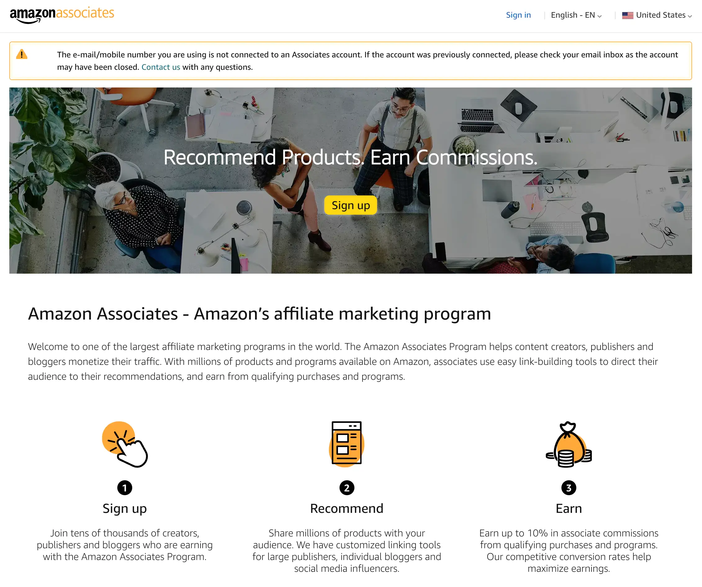 Amazon associates